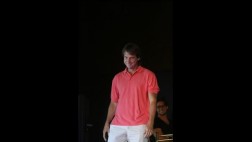 Christian Thorsen fue grabado con una misteriosa mujer