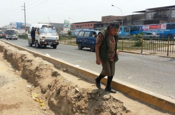 Villa María del Triunfo sigue mal en infraestructura vial