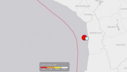 Chile: Sismo de 6,5 grados se registró en Iquique