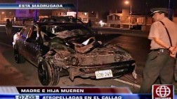 Vendedora ambulante e hija murieron atropelladas en el Callao