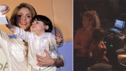 Milan, el hijo de Shakira y Piqué, ya toca la batería