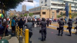 La protesta de mineros ilegales al detalle