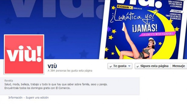 Viù! ya está en las redes sociales