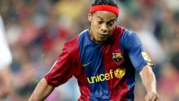Ronaldinho y una de las jugadas con que maravilló al Camp Nou