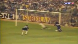 Maradona: genialidad y golazo en un clásico ante Real Madrid