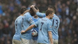 Manchester City goleó 5-0 a Fulham y aún puede ser campeón