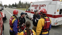Washington: tres personas mueren en alud causado por lluvias