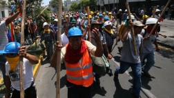 Falsos mineros cobran S/.5.000 para generar caos en las marchas