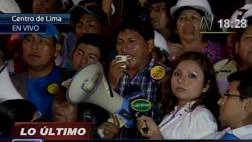 Mineros ilegales en Lima no reconocen a dirigentes en la PCM