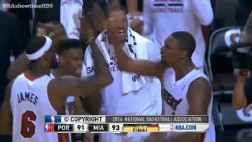 NBA: Dupla LeBron-Bosh y la gran jugada que hizo ganar al Heat