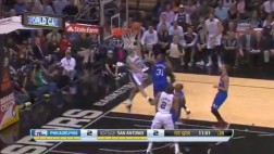 Mira este sorprendente ‘blooper’ de Manu Ginobili en la NBA