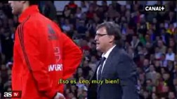 Ancelotti versus Martino y lo que dijeron durante el clásico