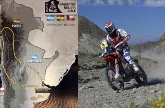 Dakar 2015 pasará por Argentina, Chile y Bolivia