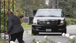 Mick Jagger asistió al funeral de L'Wren Scott