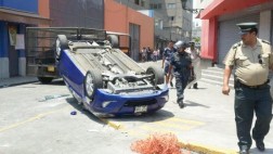 Mineros ilegales se enfrentaron a la policía en Cercado de Lima