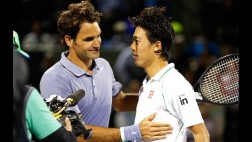 Nishikori venció a Federer en Miami y va ante Djokovic en semis