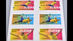 Zlatan: sus estampillas causan furor en servicio postal sueco