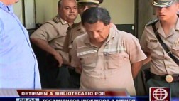 Bibliotecario fue detenido por tocamientos indebidos a escolar