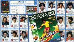 España 82: la página del último álbum de figuras que ocupó Perú