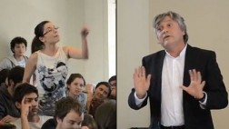 Venezolana que encaró a senador chileno: "Me salió del alma"
