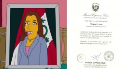 Marisol Espinoza y su reacción por el efecto post "Simpson"