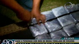 La Molina: más de media tonelada de cocaína fue incautada