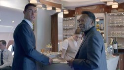 Cristiano y Pelé se 'pelean' por la fama en divertido comercial