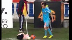 Muñeca de Betty Boop interrumpió el juego en la liga de Francia