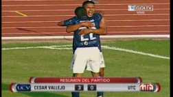 Vallejo venció 3-0 a UTC de Cajamarca y le quitó el invicto