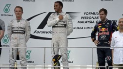 Fórmula 1: Lewis Hamilton fue el más rápido en Malasia