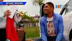 Guerrero se animó a tocar el cajón en homenaje a Pepe Vásquez