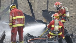 Incendio en un mercado dejó 3 heridos en San Juan de Lurigancho