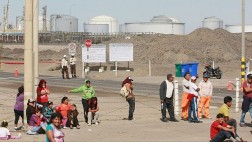 Asia: pelea por cupos de construcción civil terminó en balacera