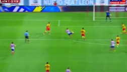 David Villa marcó último gol del Atlético Madrid al Barcelona