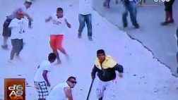 Reparto de entradas y droga cerca de Monumental quedó grabado