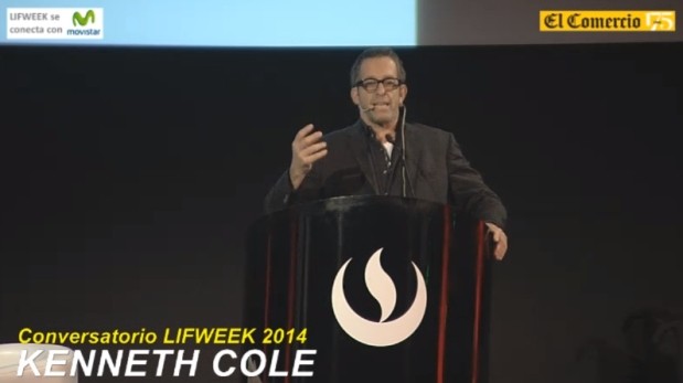 Kenneth Cole respondió a las preguntas del público peruano