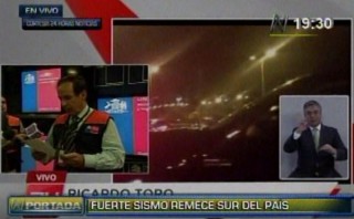 Terremoto en Chile: caótica evacuación en Arica y Antofagasta