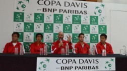 Copa Davis: Perú presentó el equipo para la serie ante México