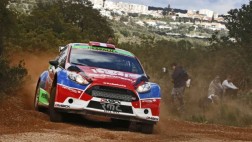 Nicolás Fuchs fue segundo en el shakedown del Rally Portugal