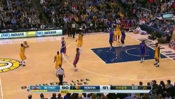 NBA: el increíble triple casi de mediocampo de Paul George