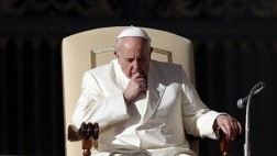 Francisco envió su solidaridad al pueblo chileno