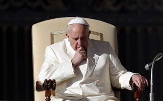 Francisco envió su solidaridad al pueblo chileno