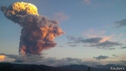Se reactiva el volcán Tungurahua en Ecuador