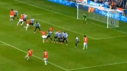 La obra de arte de Juan Mata en la paliza del Manchester United