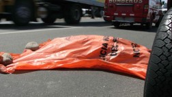 Panamericana Sur: colombiano murió atropellado por ambulancia