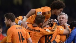 Real Madrid goleó 4-0 de visita a la Real Sociedad
