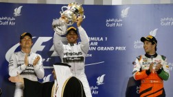 Fórmula Uno: Hamilton ganó y Mercedes repite 1-2 en Bahréin