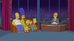 "Los Simpson" se despiden a su estilo de David Letterman