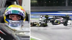 Gutiérrez tras aterrador accidente en F1: “Wow, ¿Qué fue eso?”