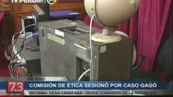 Congreso: suspenden sesión de Ética porque grabadora se quemó